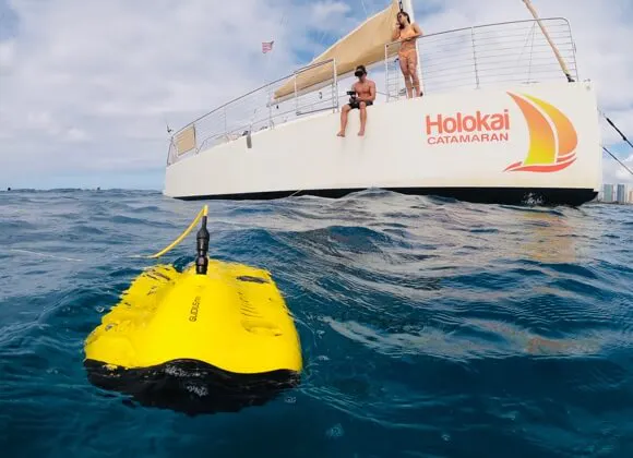 mini underwater drone Immersive Underwater VR